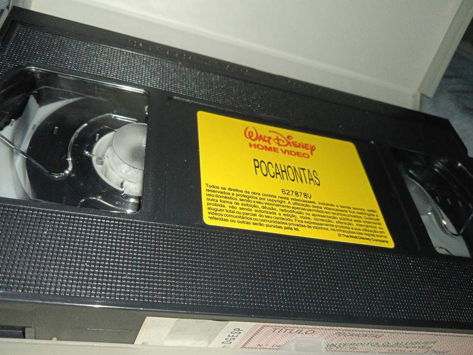 Pack 7 Filmes Disney VHS