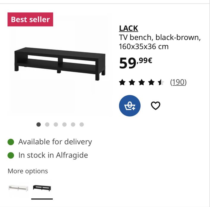 Aparador, móvel baixo Ikea
