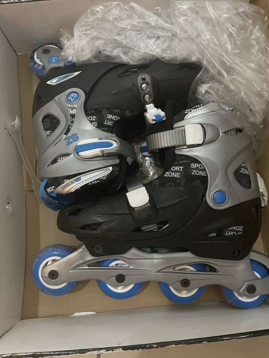 Patins em linha 38, com cx e manual