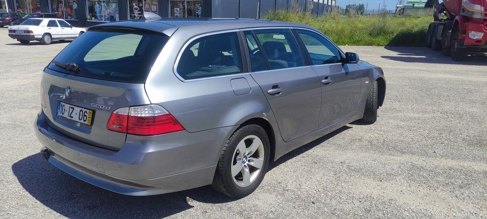 BMW 520d Touring 2007 – motor novo (~40.000 km) com fatura
520d Touring
520d Touring