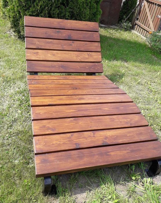 Leżak parkowy ogrodowy miejski AMO producent atest