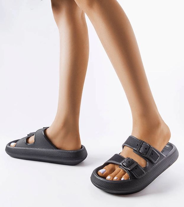 Czarne klapki Big Star LL274615