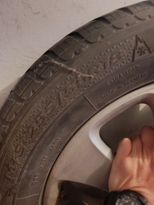 Komplet felg audi Q7 Touareg 255/55/18