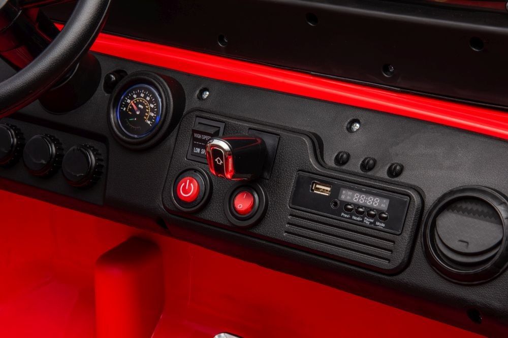 Max 60kg  4x90W 24v14ah  Auto Na Akumulator JH-102 Czerwone 4x4