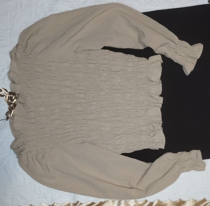 Блуза з відкритими плечима H&M