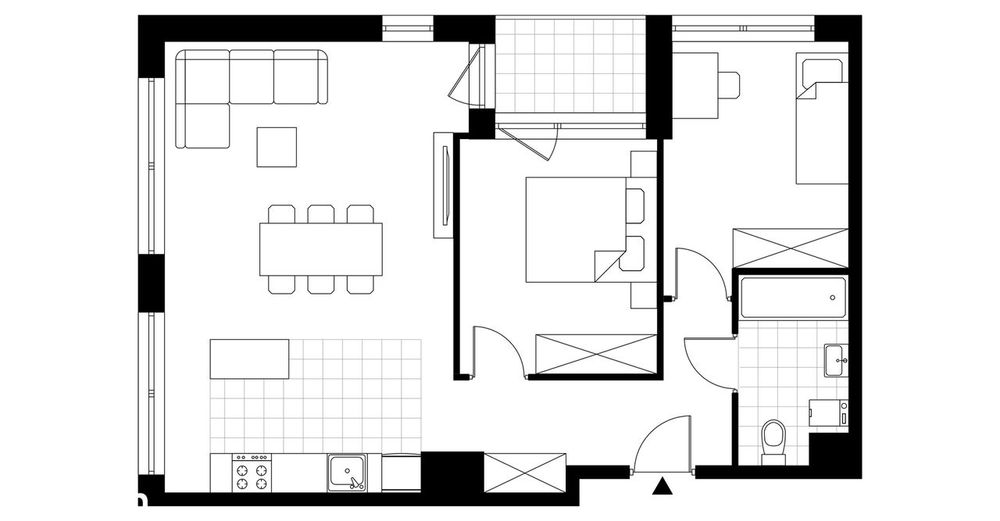 3-pokojowe mieszkanie 62m2 + loggia Bez Prowizji