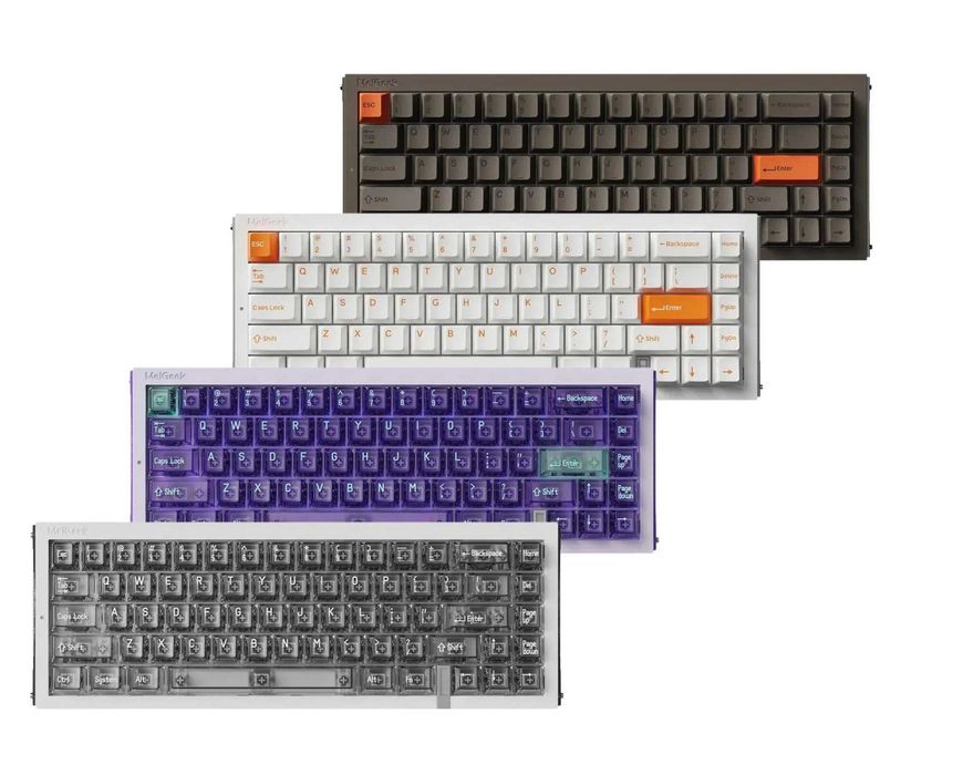 MelGeek REAL67 O2 MADE84 PRO магнітна механічна клавіатура MADE68 Pro+ ...