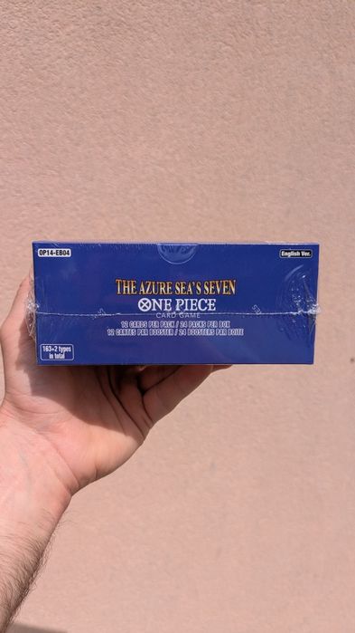 One Piece Card Game: The Azure Sea's Seven Booster Box (OP14-EB04)