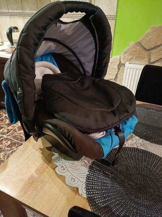 Wozek niemowlęcy 2w1 z dodatkami