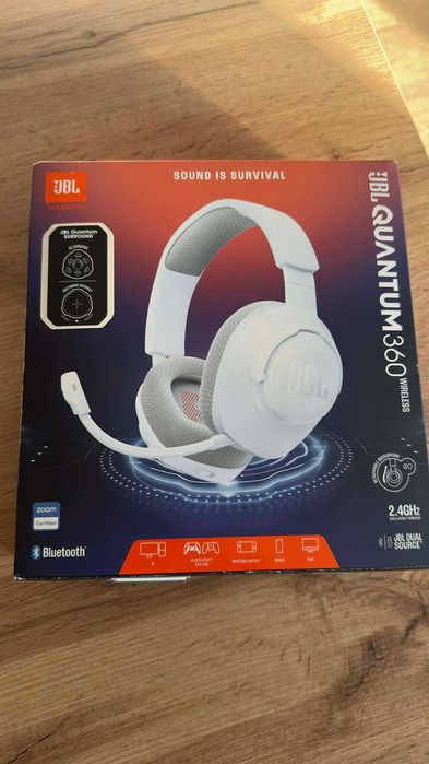 Słuchawki gamingowe JBL Quantum 360 Wireless – stan jak nowy
