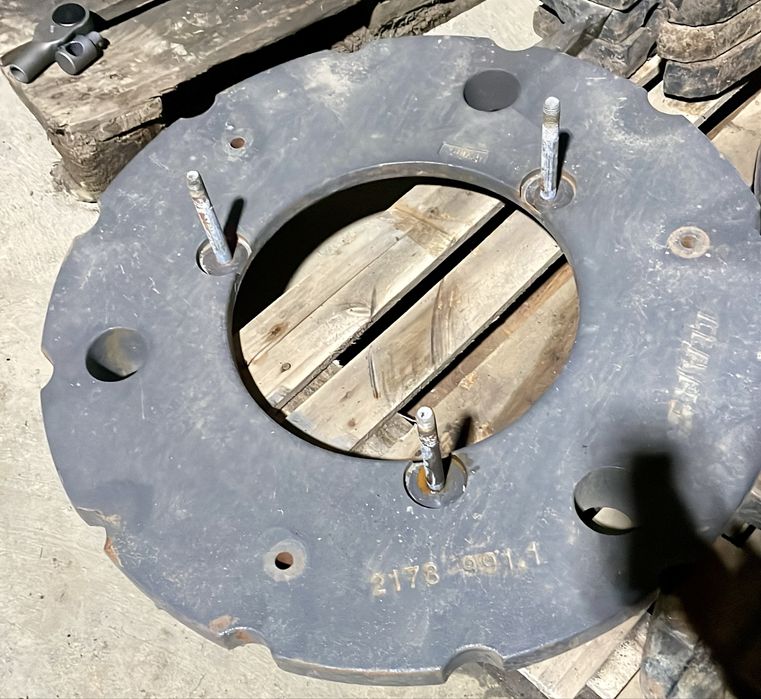 Obciazniki kół claas 2x200 kg obciaznik fendt valtra john deere massey