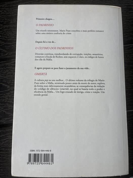 Livro de Mario Puzo