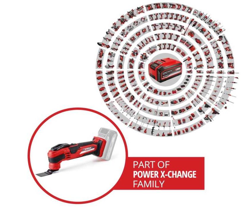 Einhell Ferramenta multifunção a bateria VARRITO Power X-Change | NOVO