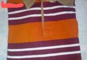 Polo em algodão Dutti Sport manga comprida.
Tamanho L/XL