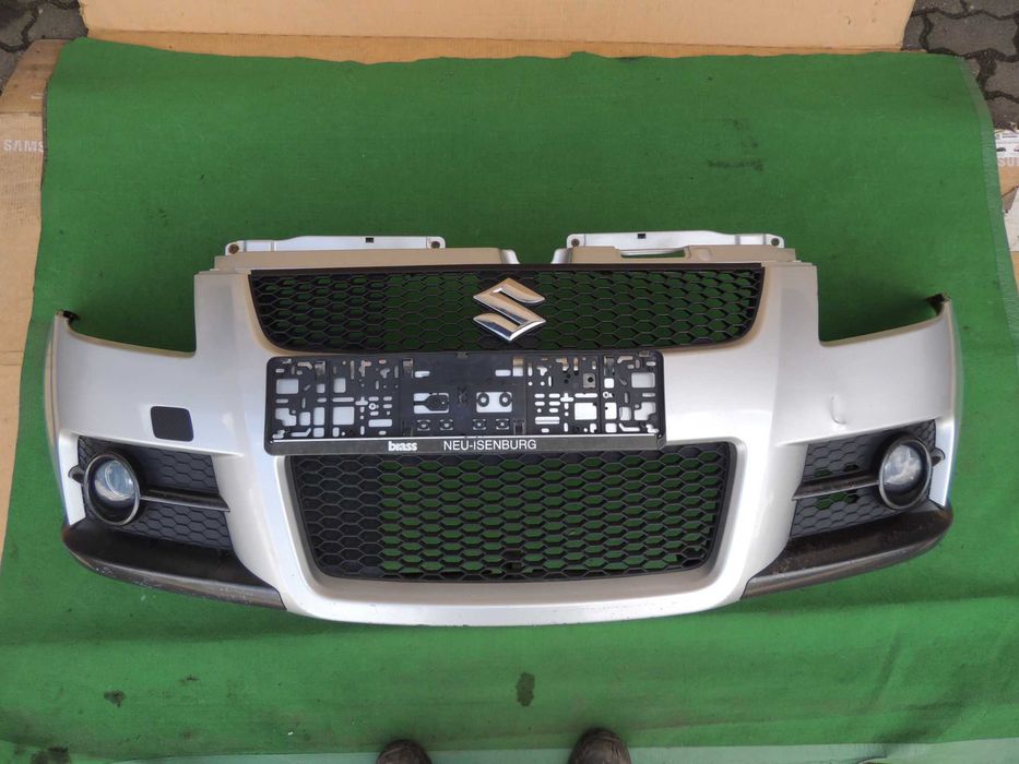 Zderzak przód przedni Suzuki Swift MK6 04-10 SPORT SREBRNY ZCC