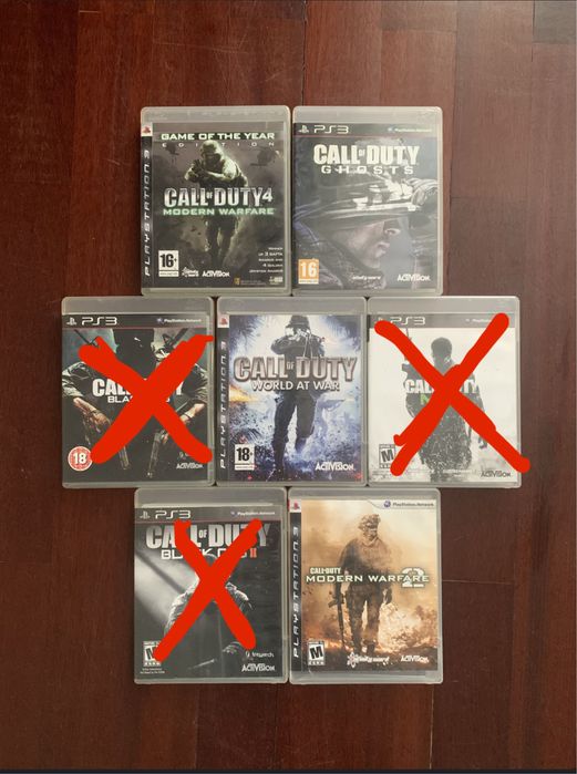 Call of Duty Games for PS3