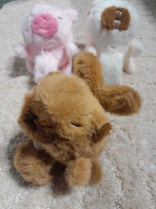 Nowa Pluszowa Kapibara opaska z ruchomymi skrzydełkami