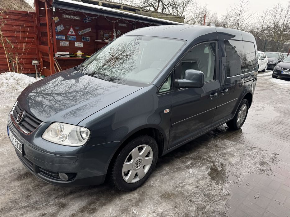 VW Caddy 1.6 MPI 102 KM sprowadzony 2009 opłacony klimatronic