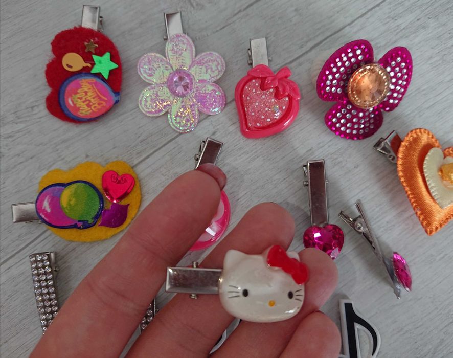 Заколки для волос цена за лот