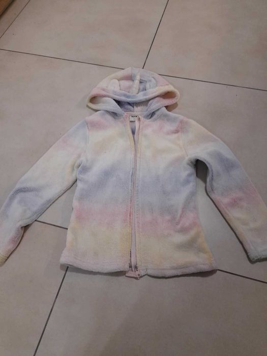 ciepła bluza jednorożec  rozmiar 128