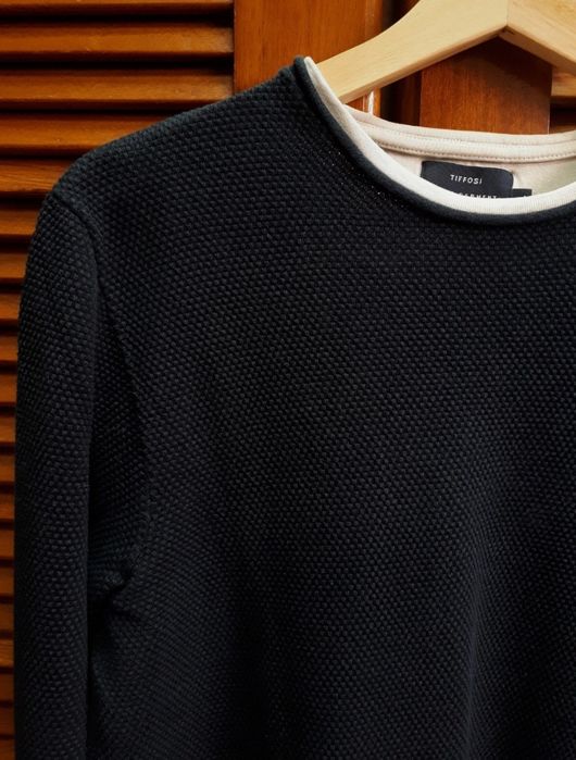 Camisola de homem com textura