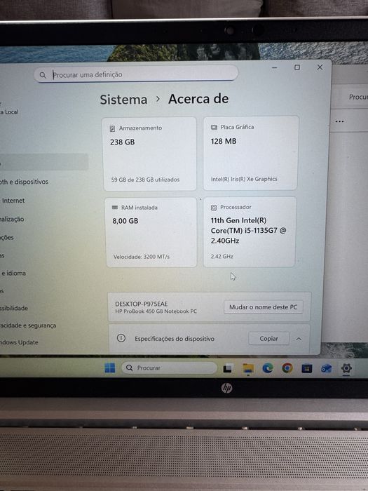 PC HP Probook 450 G8