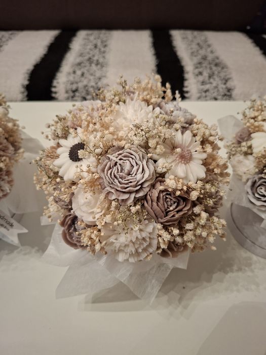 Flowerbox z wosku