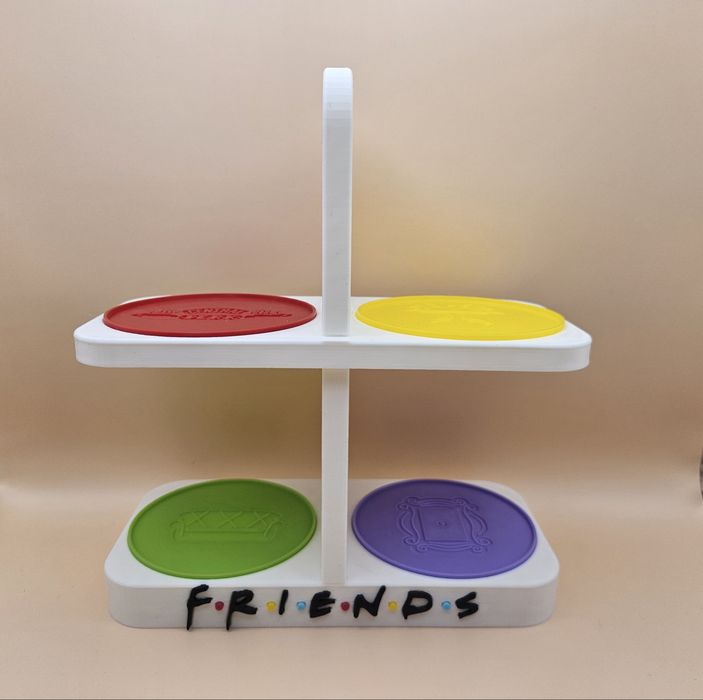 Стенд / поличка / підставка для чашок / кружок friends McDonald’s