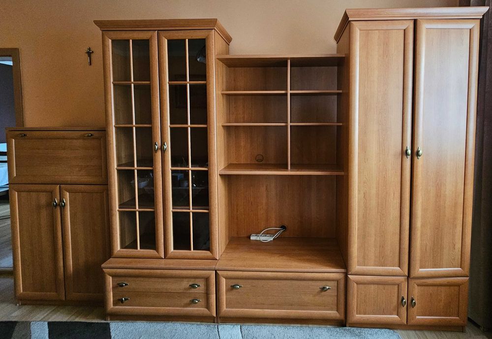 Zestaw mebli jasny brąz