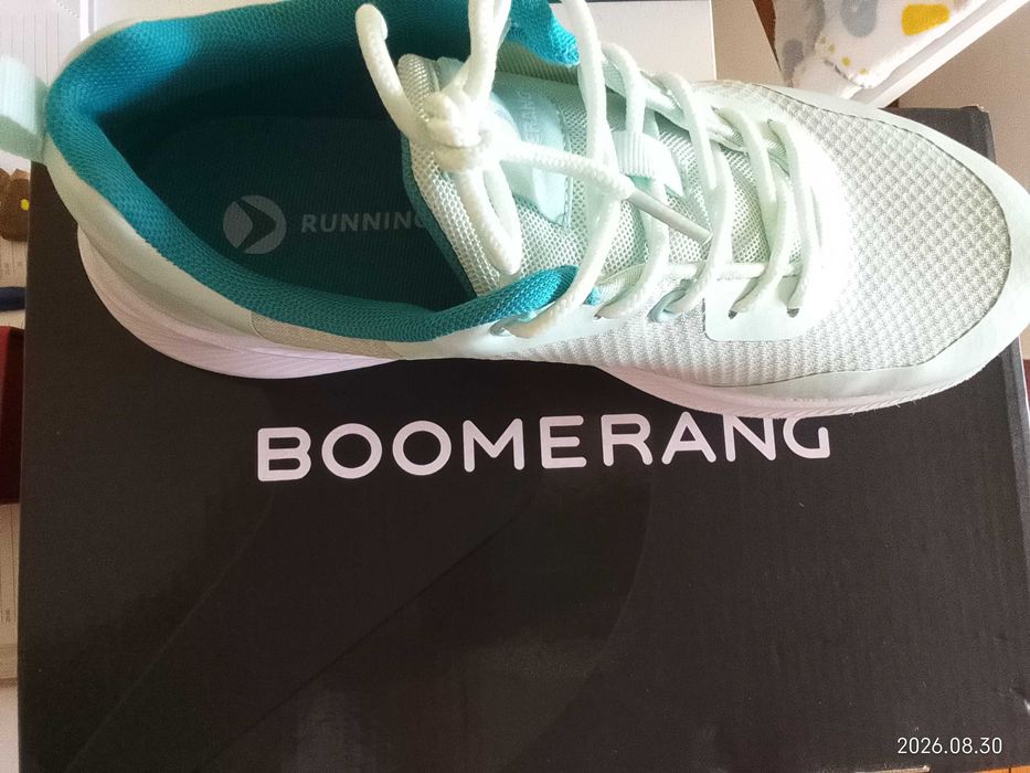 Ténis Boomerang running azul - novo
