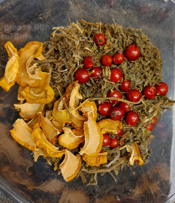 herbata utleniana dzika róża, truskawka, malina, jeżyna