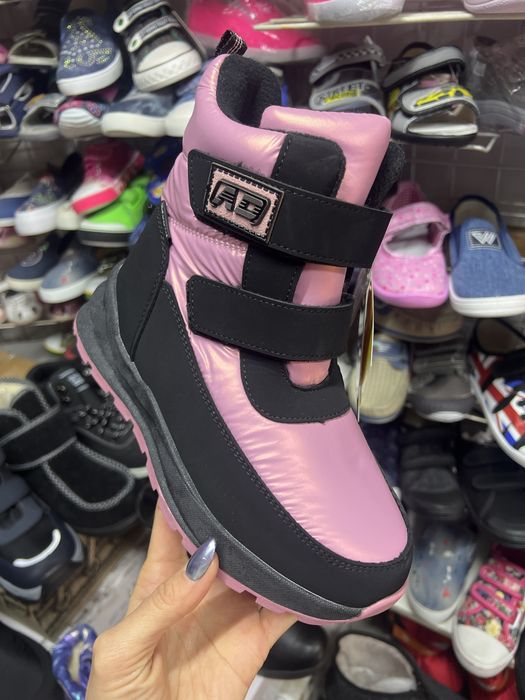 Сапоги ботінки дутіки для дівчинки Том.м