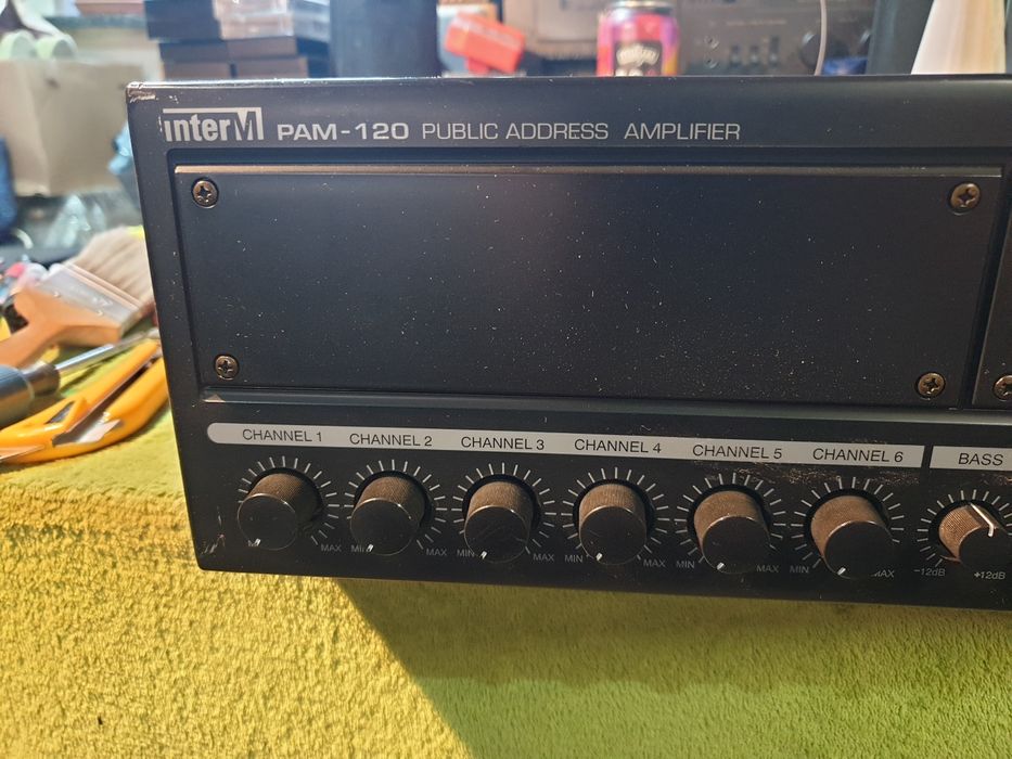 INTER M PAM-120 Public Adress Amplifier wzmacniacz.