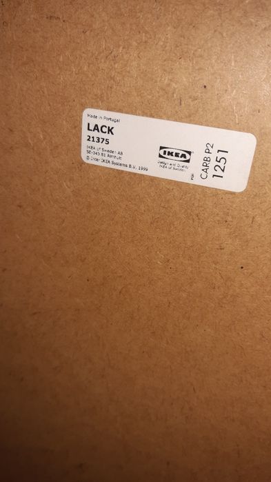 Mesa de centro LACK Ikea