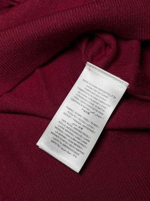 Чоловічий меланжевий светр GANT - 100% Merino Wool - Розмір L