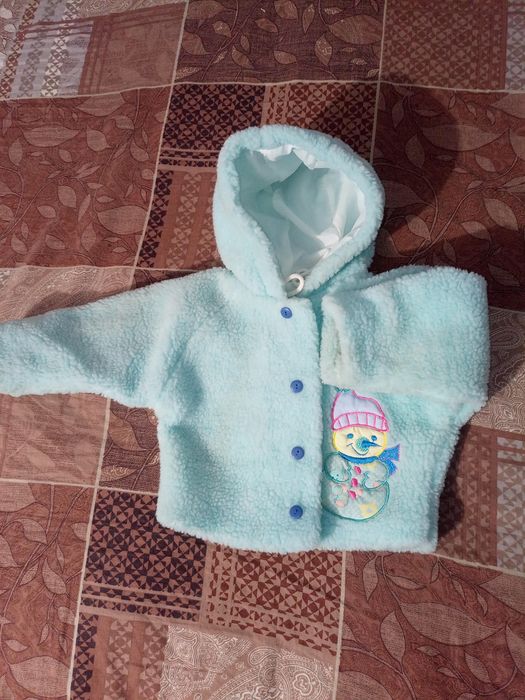 Тепленька полушубка для дівчинки