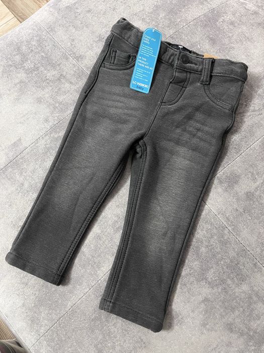 Нові теплі джинси lc waikiki 9-12 м / 74-80 штани утеплені