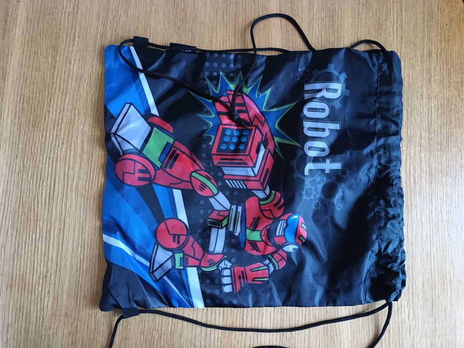 Сумка торба мішок для змінного взуття форми