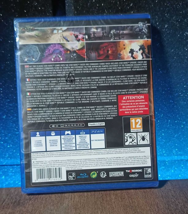 Star Wars Racer and Commando Combo PS4 / PS5 - dwie gry