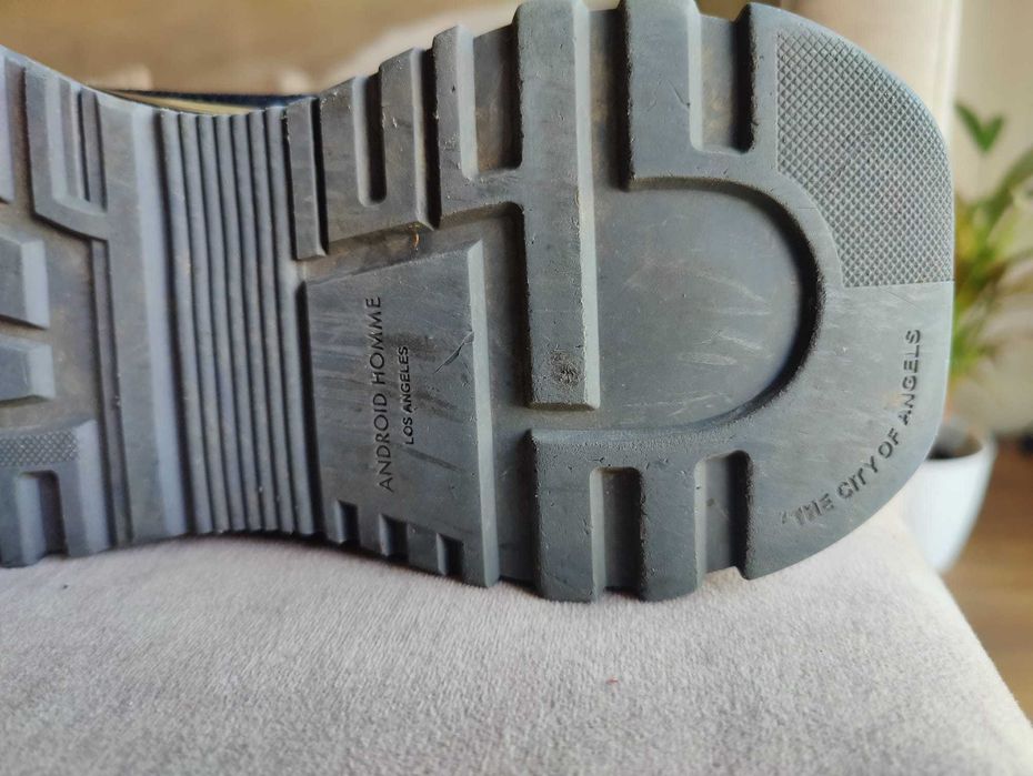 Sapatilhas Android Homme, aplicações em kevlar, tam. 43 como novas