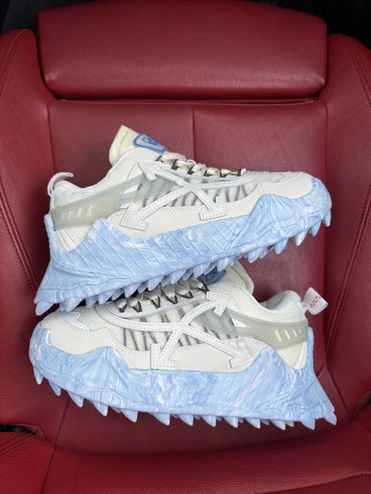 (ОПЛАТА ПІСЛЯ ОГЛЯДУ)Off White Odsy 1000 White Blue Офф Вайт Одсі 1000
