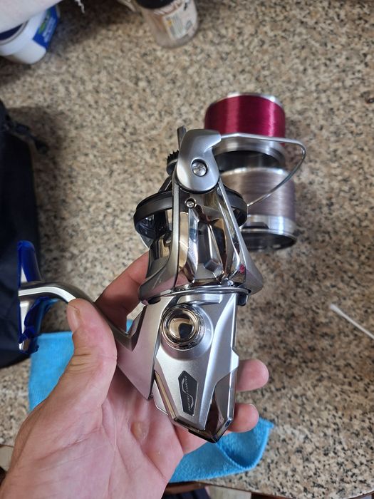 Oportunidade/Garantia/ Conjunto-Shimano 3500 xse competition/ Cana Cinnetic Sky Line xbr red  4.20m  225g