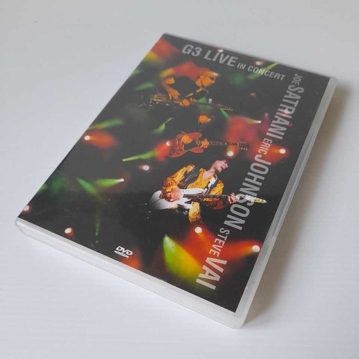 DVD G3 Live Satriani, Johnson & Vai