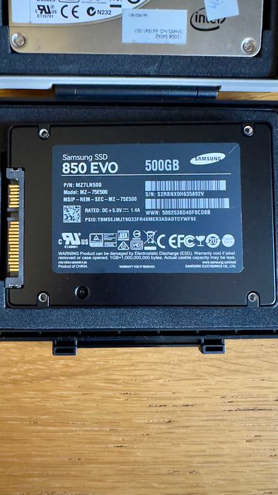 Disco SSD Samsung 850 EVO 500GB 2.5" SATA III – Como Novo (98% Saúde)!