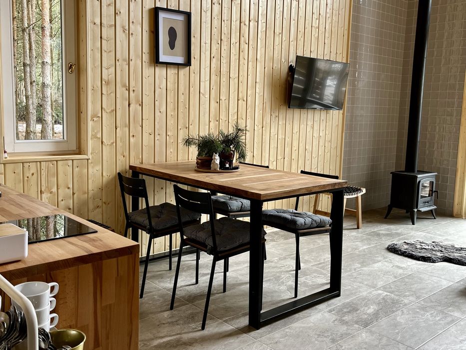 Domek wśród boru z balią jacuzzi noclegi k. Bałtów Sandomierz