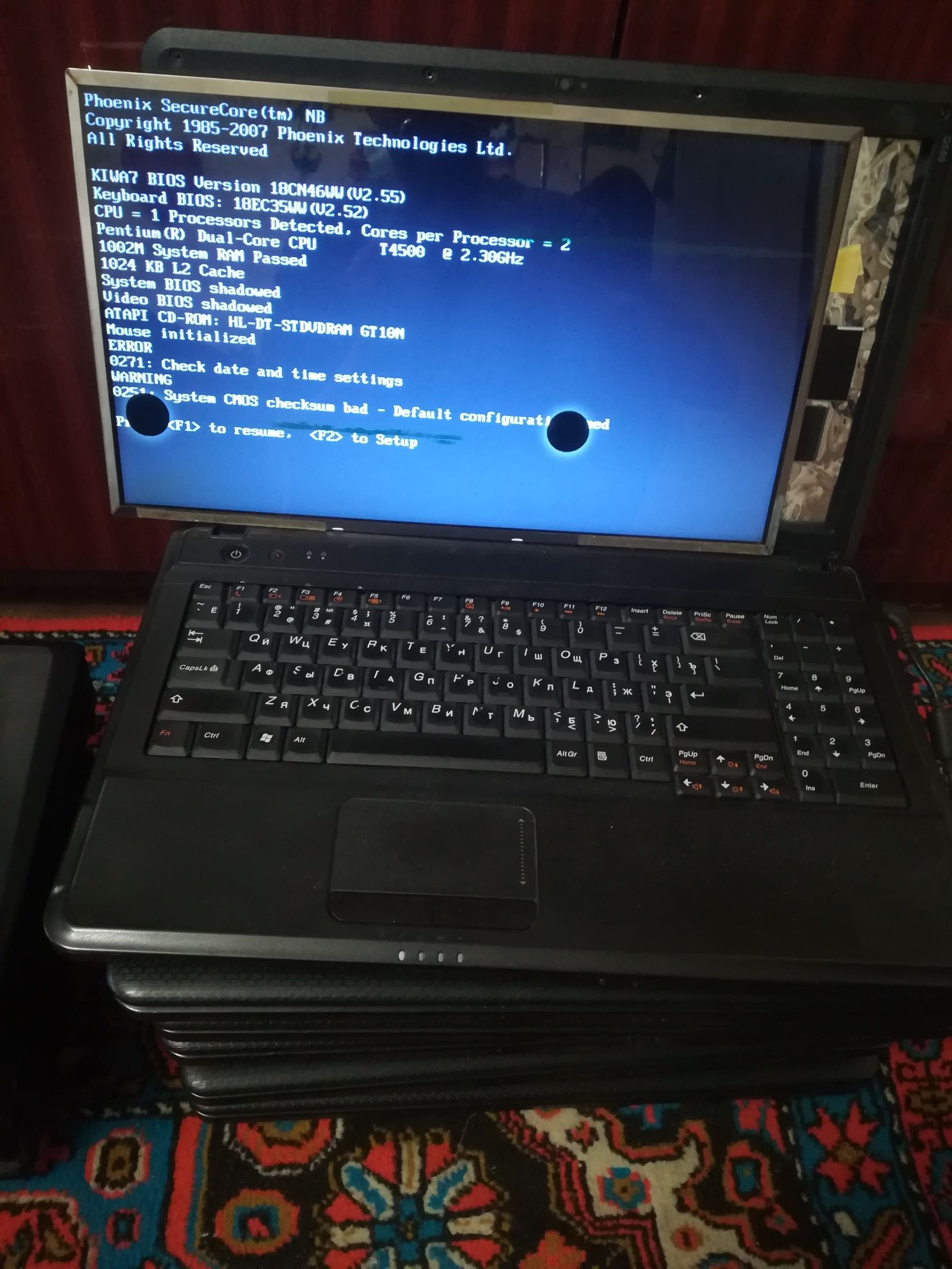 10 ноутбуков Lenovo G560E без экранов восстановление: 1 100 грн ...