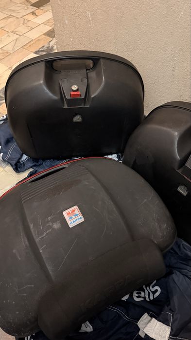 Top case e malas laterais KAPPA