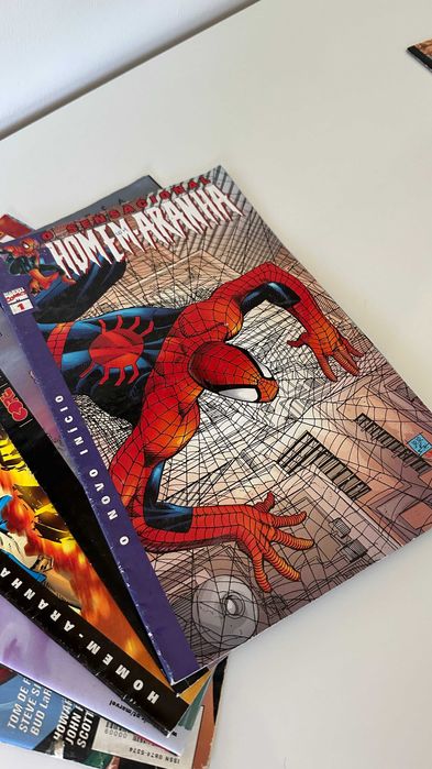Livros Banda Desenhada - 6 Livros (Tomb Raider, Spiderman, etc)