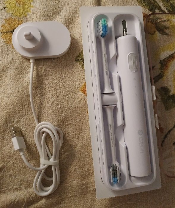 Xiaomi 2 Escova Modos de Essência Sônica Elétrica Sem Fio USB Recarre