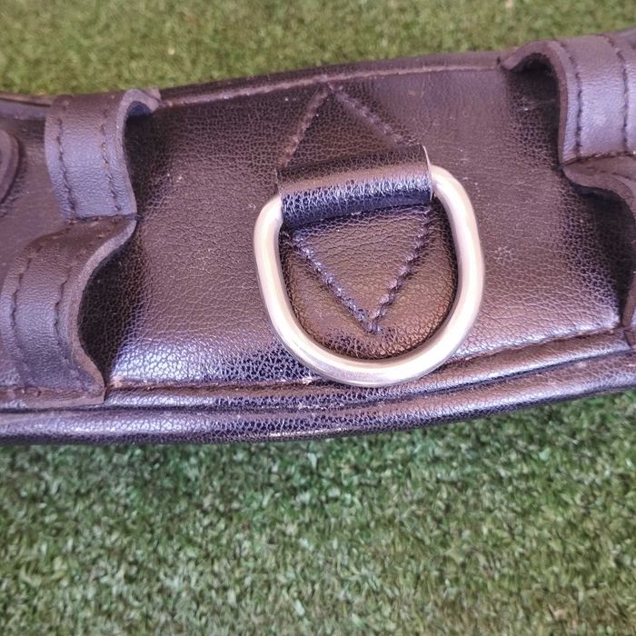 Cilha anatomica, 40 cm, preto, Cavalo/ponei